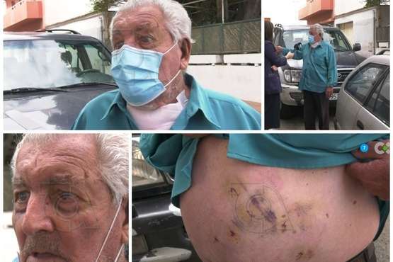 Antonio Torres explica como fue el atraco que sufrió el pasado viernes en Telde/Fotograma de RTVC.